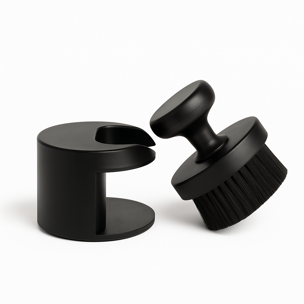 Tire Shine Brush & Stand