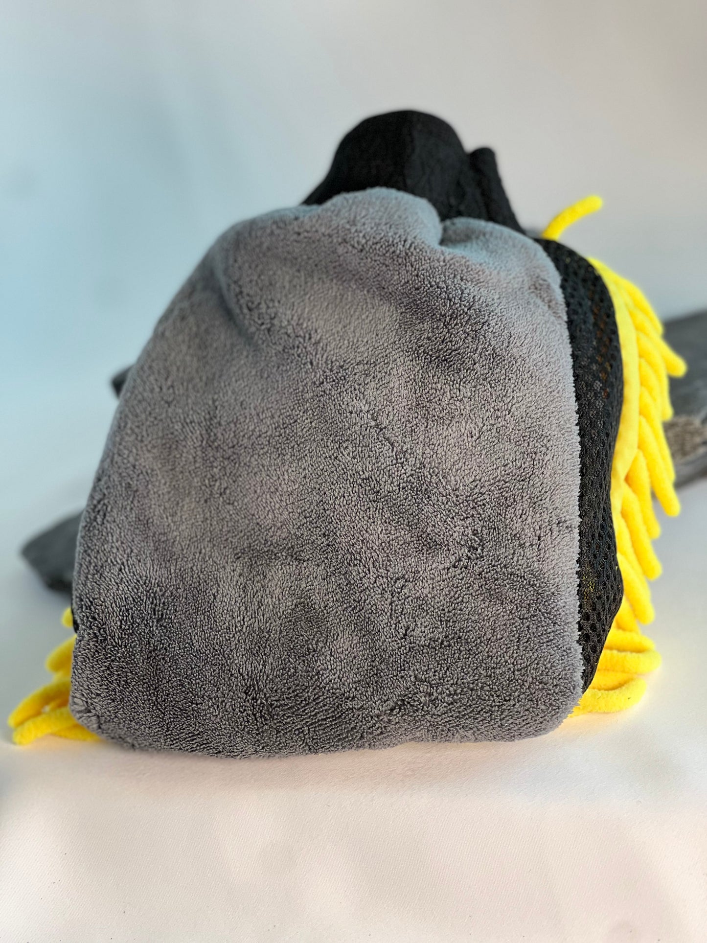 Dual Sided Chenille/Microfiber Wash Mitt (Scratch Free)