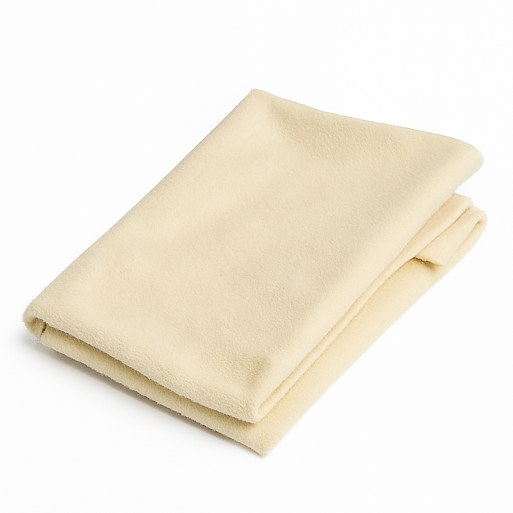XL Natural Leather Chamois 35''x 23.6" Drying Cloth