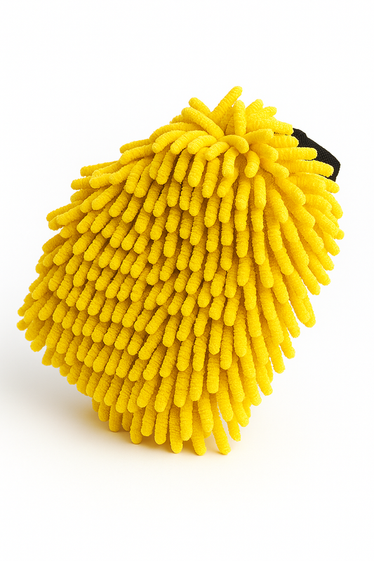 Dual Sided Chenille/Microfiber Wash Mitt (Scratch Free)
